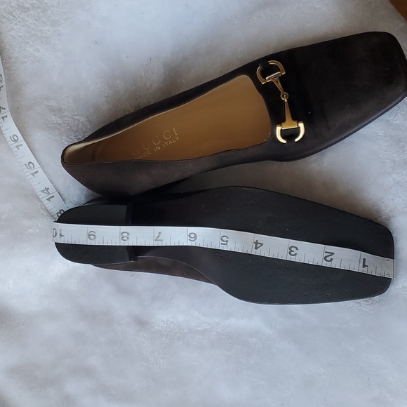 GUCCI SUEDE VINTAGE SHOES - Picture 15 of 15